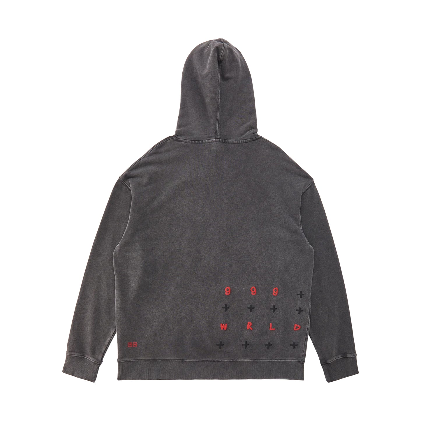 999 WRLD BIGGIE HOODIE FADED