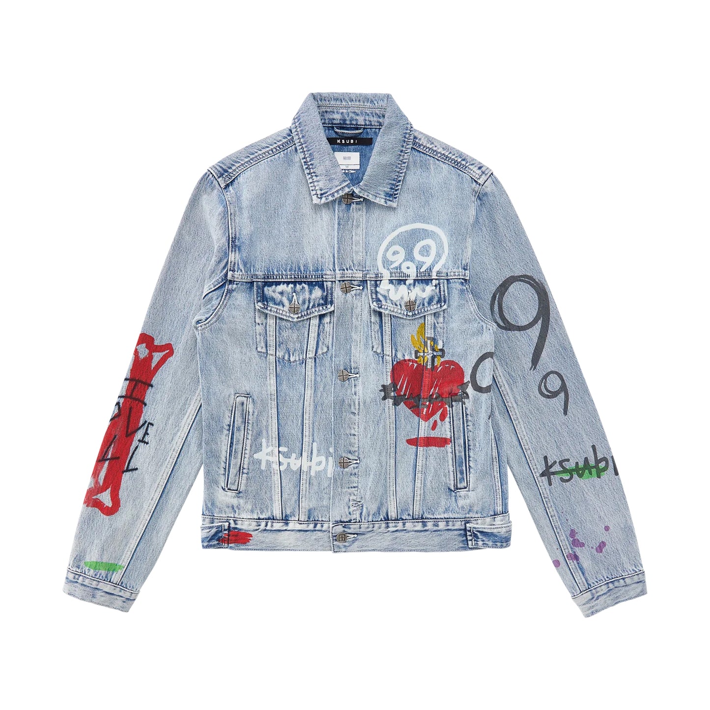 999 X KSUBI JUICE TRIP CLASSIC DENIM JACKET