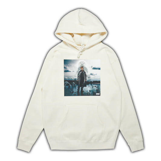 999 CLUB FIGHTING DEMONS ALBUM COVER HOODIE TAN