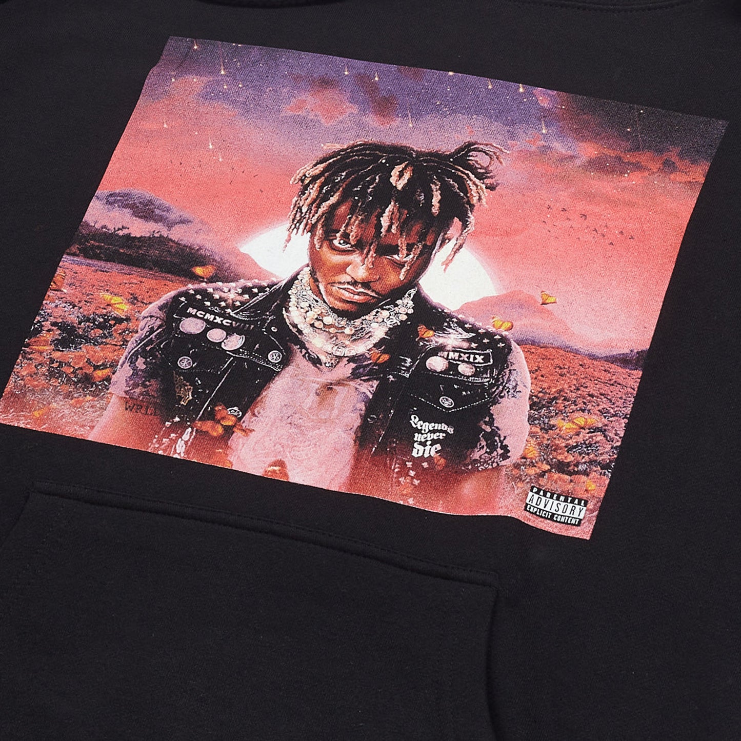 999 CLUB LEGENDS NEVER DIE ALBUM HOODIE