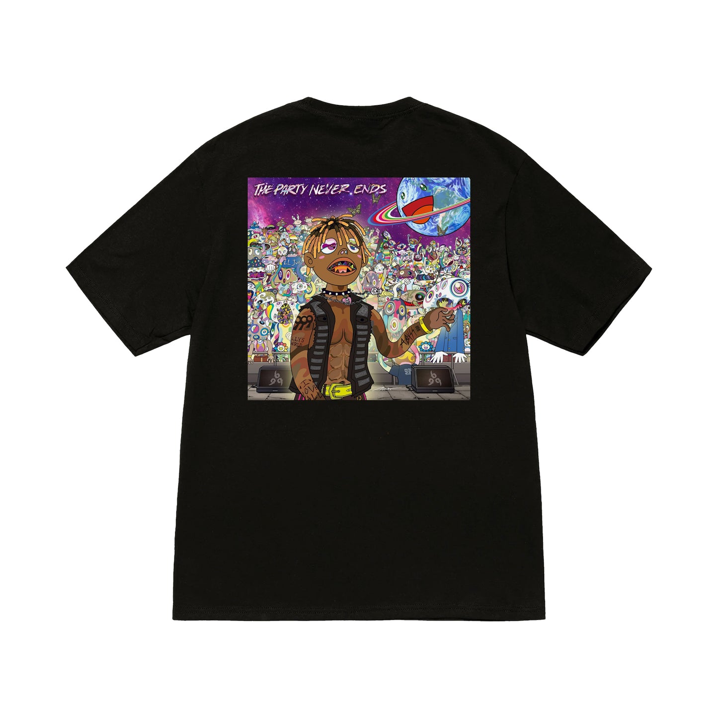 999 CLUB THE PARTY NEVER ENDS TEE