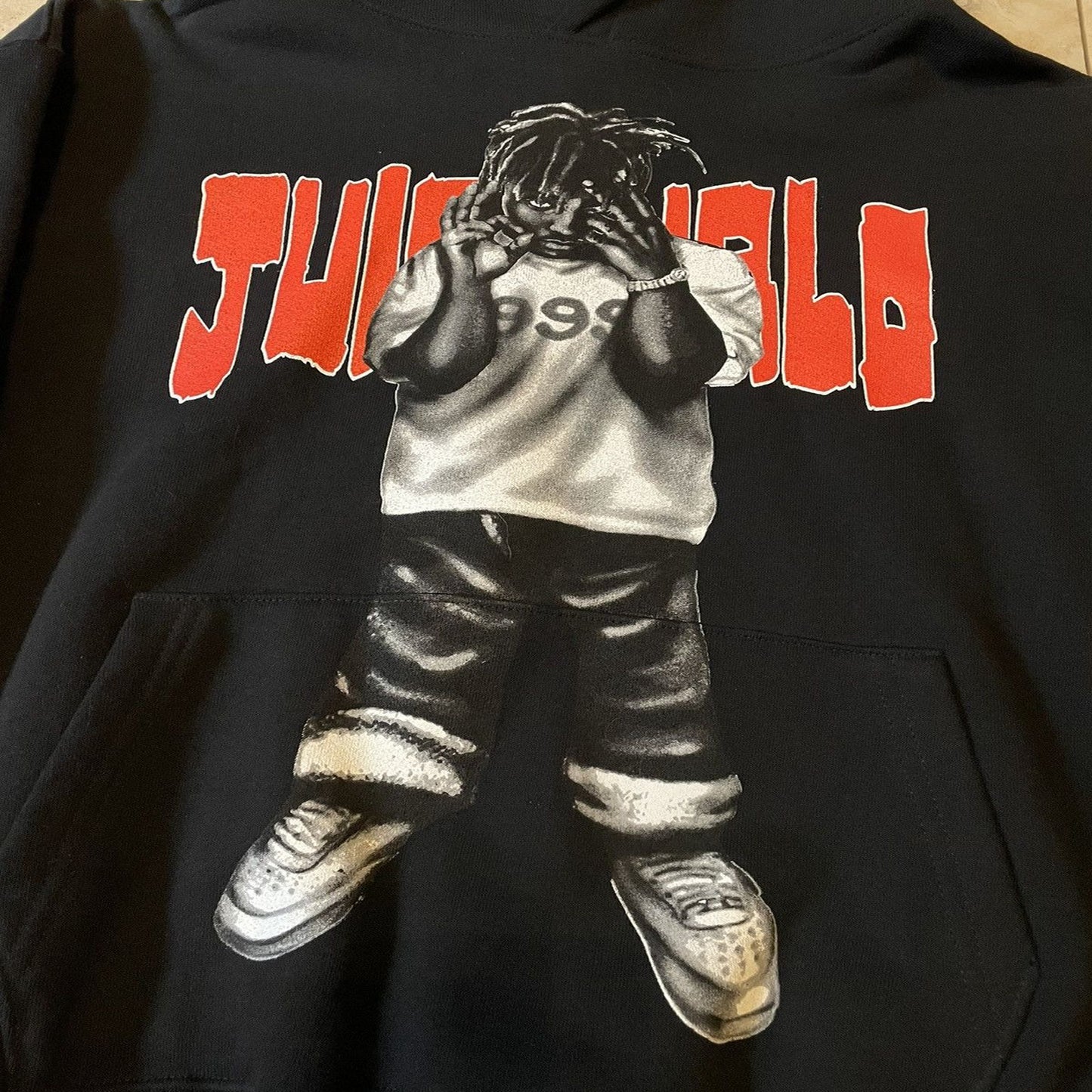 999 CLUB VLONE JUICE WRLD MAN OF THE YEAR HOODIE