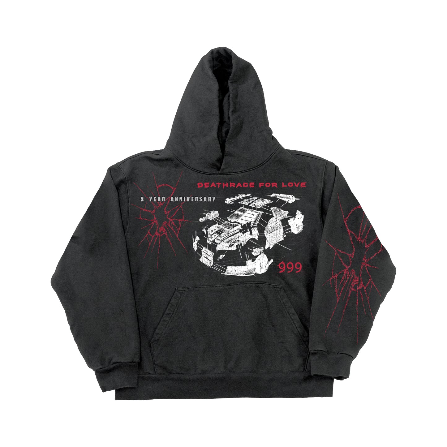 999 CLUB WRECK HOODIE